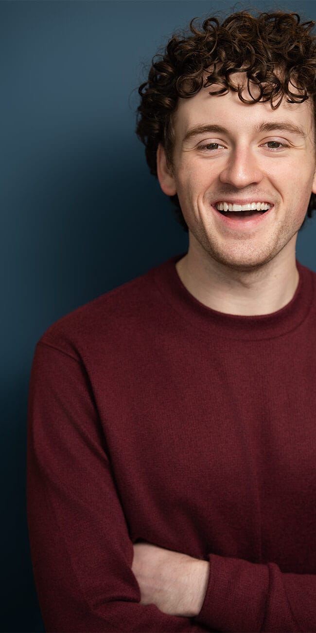 Actor headshot of Evan Gray in New York City