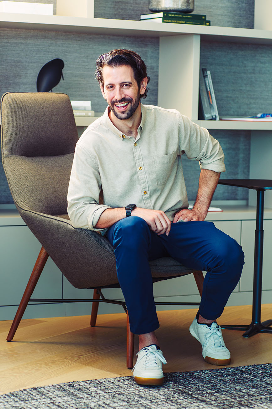 Lifestyle branding portrait in New York City
