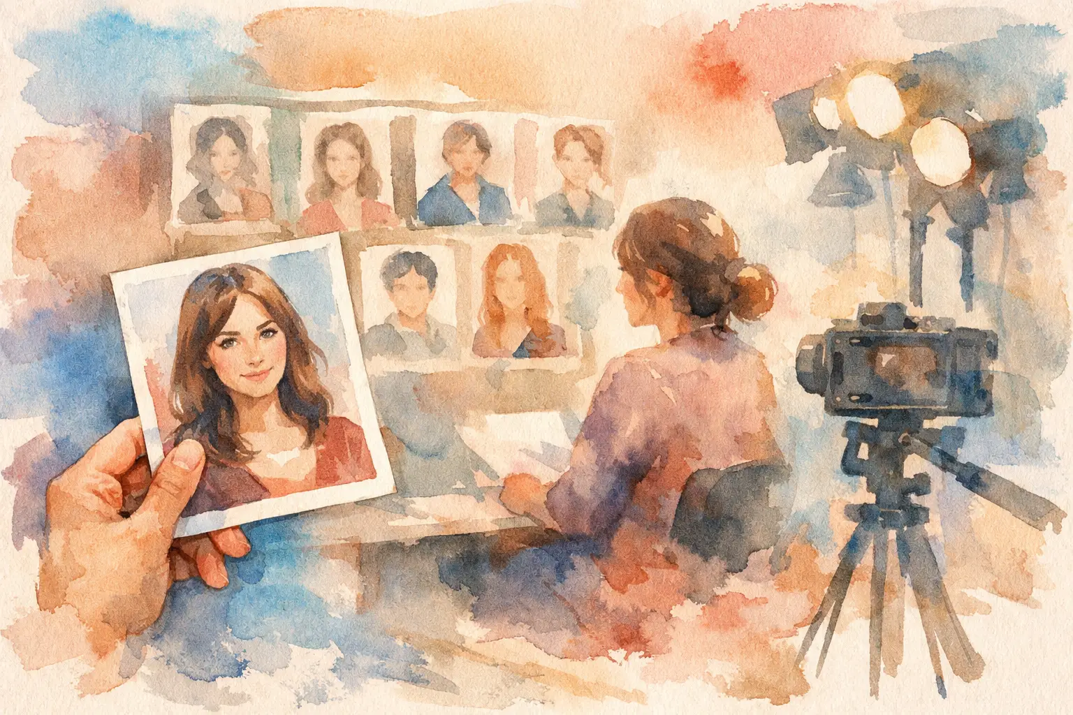 How Casting Directors Use Headshots to Cast
