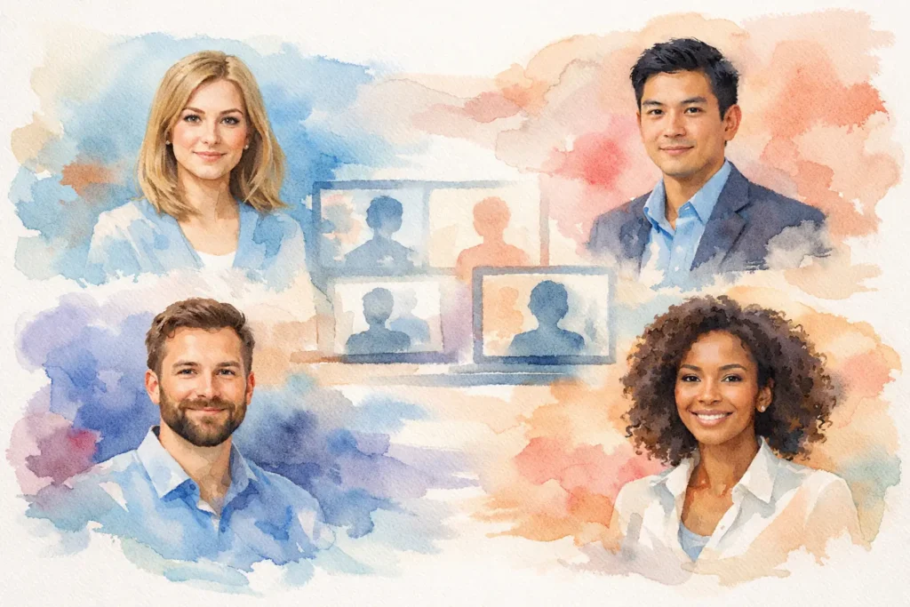 Professional Headshots for Remote Teams That Match