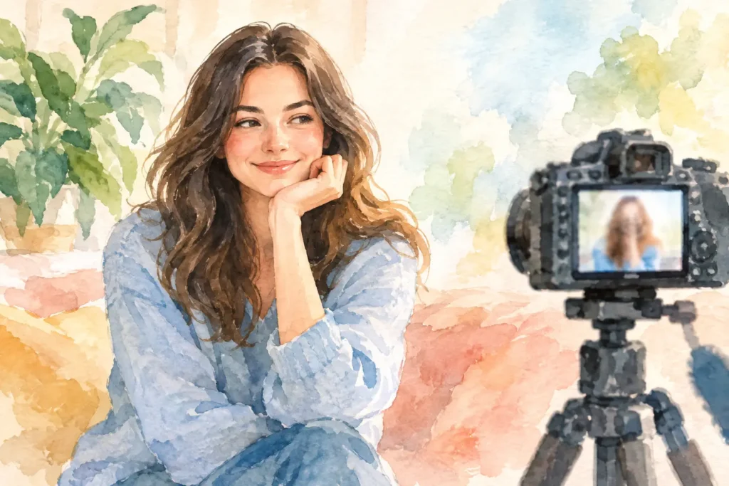 Camera Anxiety Solutions That Help You Look Natural