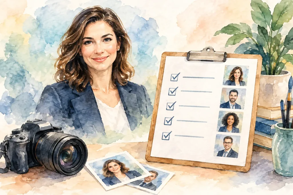 Executive Headshot Package Review Checklist