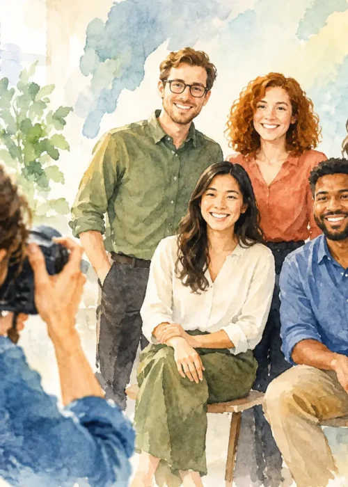 How to Plan Staff Photos for a Cohesive Team