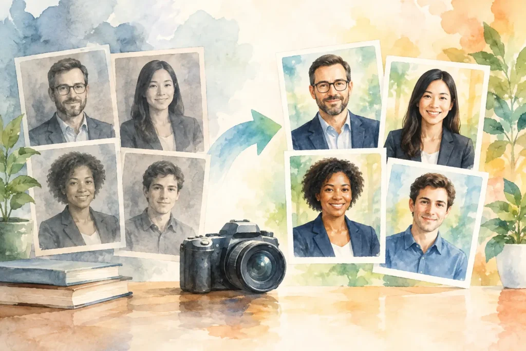 How to Refresh Company Portraits Without Disruption